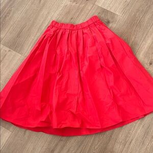 Michael Kors Elegant Red Women's Skirt size xs 97% cotton